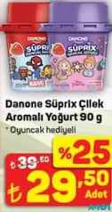 DANONE SUPRİX ÇİLEK AROMALI YOĞURT 90 G